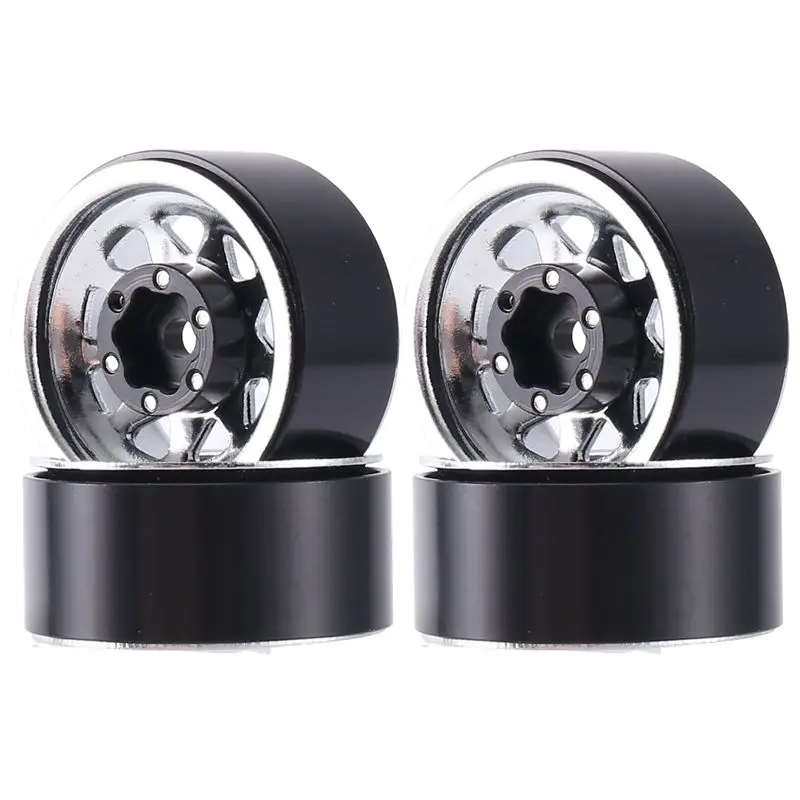 ABXE-1 IN Beadlock Wheel Rim Deep Dish Negative Offset 3.78Mm Hub For 1/18 1/24 RC Crawler Car Axial SCX24 AX24 TRX4M FCX24