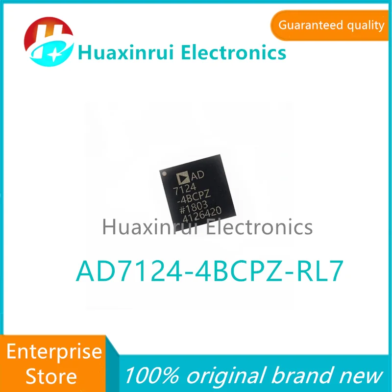 AD7124-4BCPZ-RL7 LFCSP-32 100% original brand new silk screen AD7124-4BCPZ analog-to-digital conversion chip ADC AD7124-4BCPZ-RL