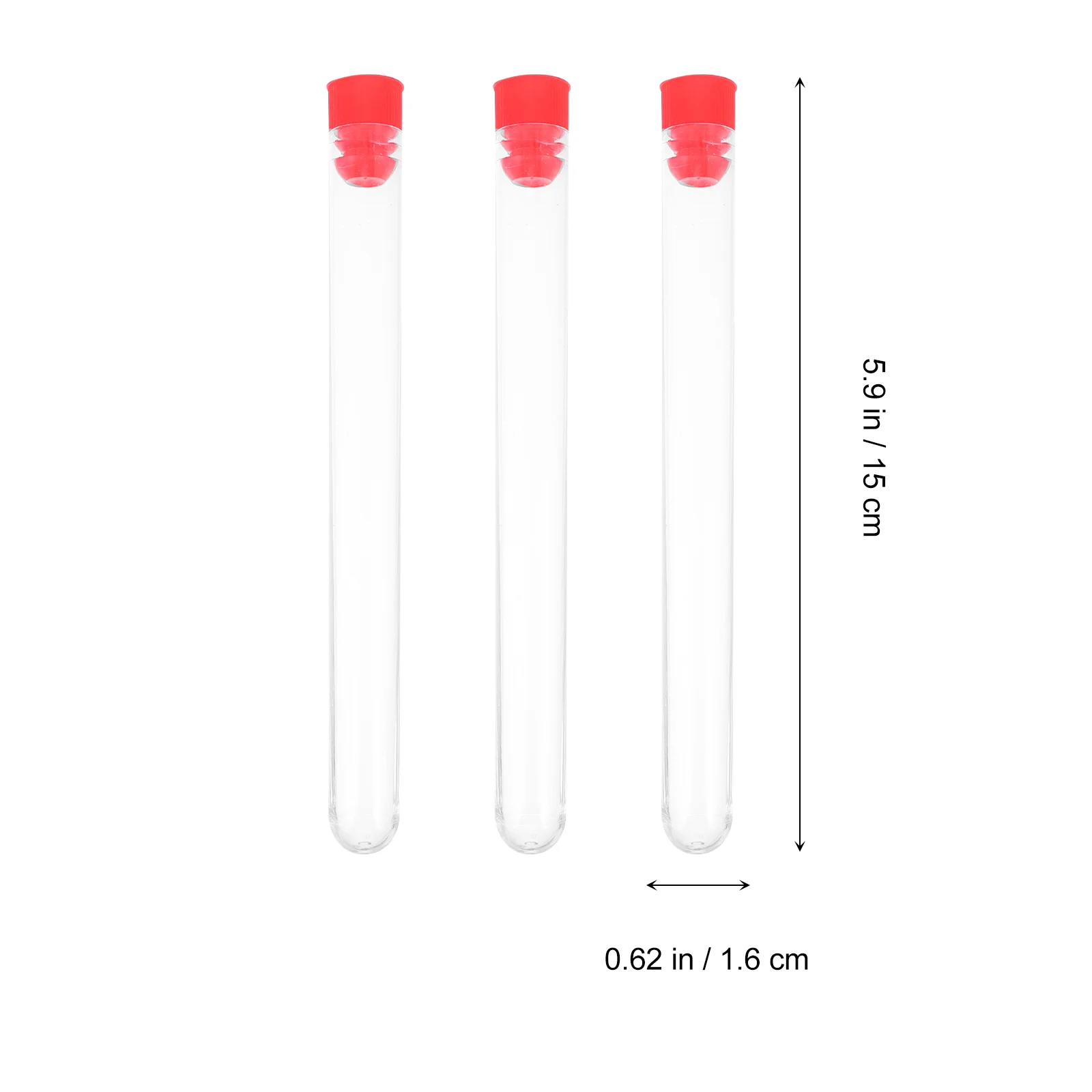 Plastic Test Tube Centrifugal with Rack Stopper Flange Centrifuge Plug Laboratory Stand Science Tubes