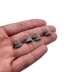 10pcs T5 Bulbs Lamps for Honda Toyota Nissan Mitsubishi Dashboard Instrument 12V 1.4W Grey Base