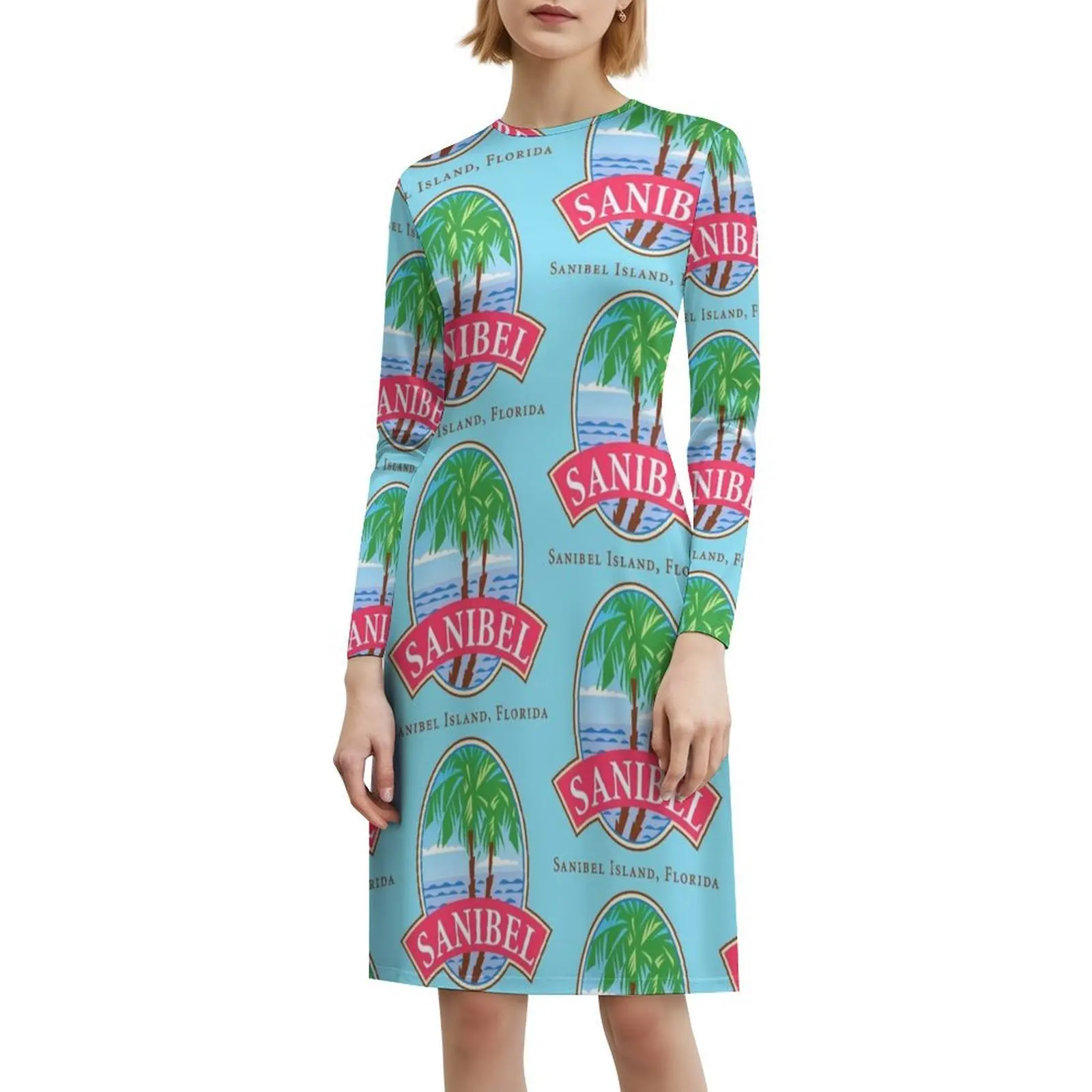 فستان Sanibel Island Florida بتصميم عتيق على شكل قلب، فستان أنيق للحفلات الصيفية للنساء، جزيرة Sanibel Sanibel