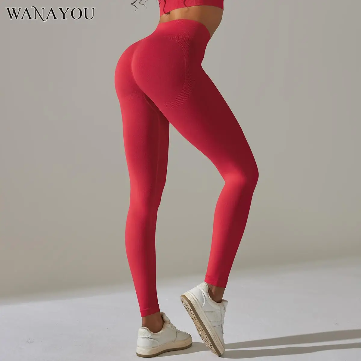 

WANAYOU Seamless Women's Yoga Pants for Quick Drying, Fitness Gym, Tight Fitting, Hip Lifting, Exercise, Running, Cycling Pants