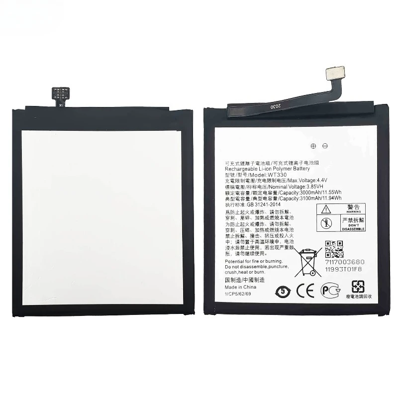 0 Cycle WT330 Battery for Nokia 4.2 TA 1184 TA 1157 High Quality Replacement Bateria Lithium Polymer Grade A Cell with Tools