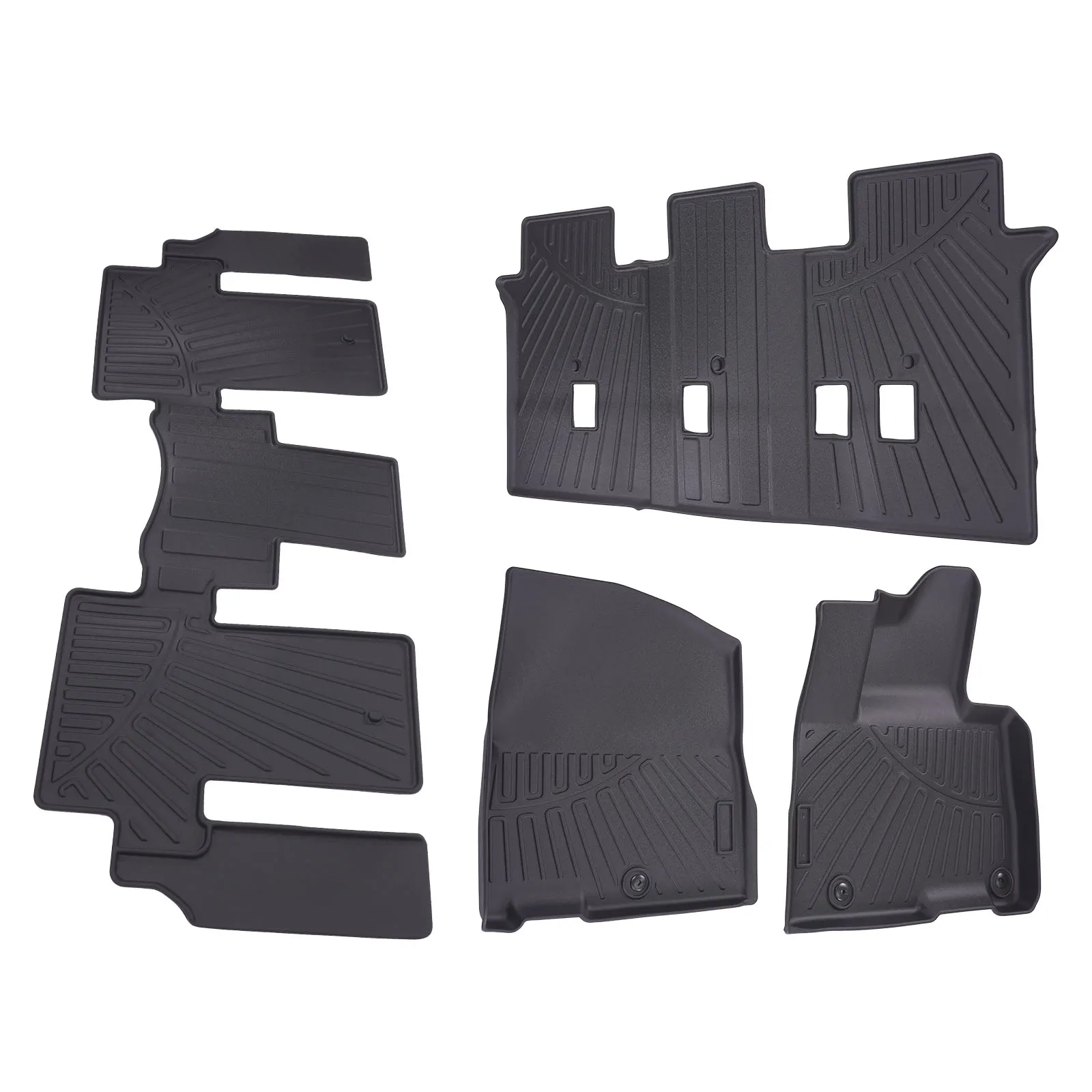 

Комплект всепогодных ковриков для Kia Carnival MPV 8 мест, модели 2022-2024 годов