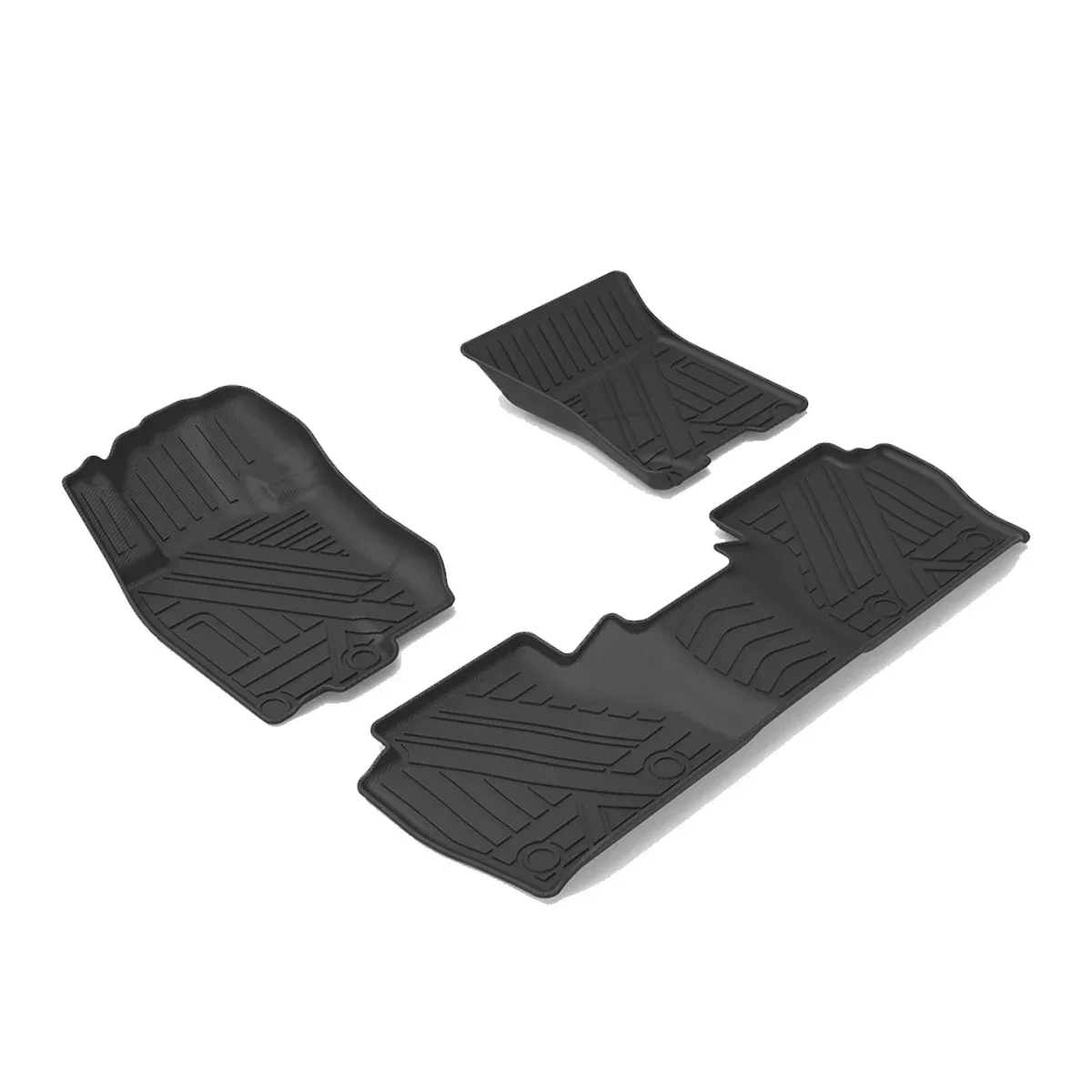 

for Nissan Terra 2018-2021 Car Floor Mat TPE Rubber Waterproof Non-Slip Fully Surrounded Refit Left Hand Drive Car Accessories