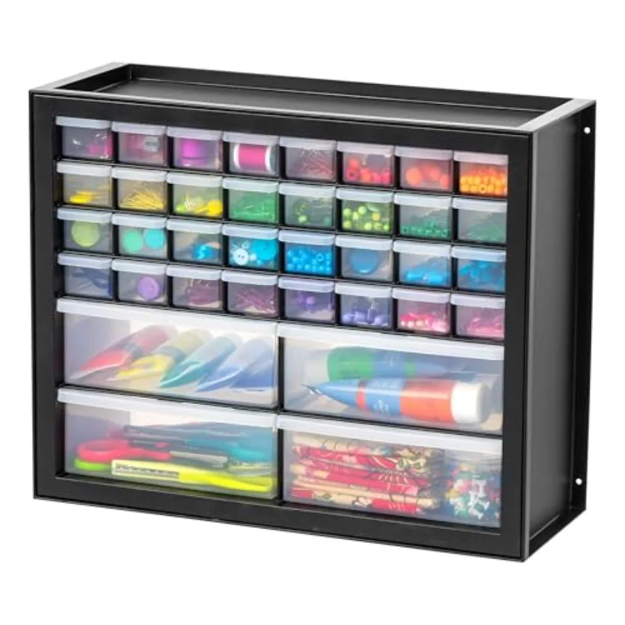 

Small Parts Storage Cabinet Made in USA Organizer for Hardware Electronics Screws Nuts and Bolts Beads Craft Supplies Teacher T