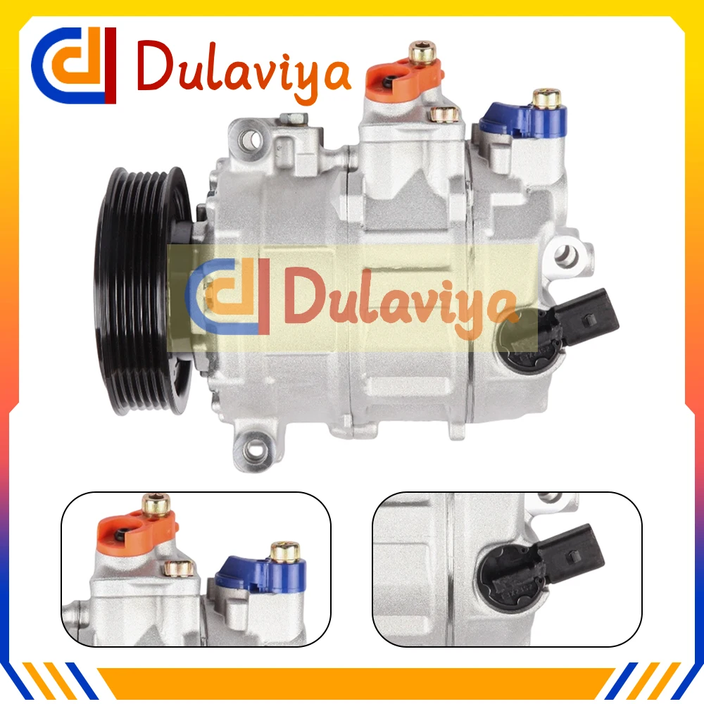 

AC Compressor For AUDI A3 S3 Q3 TT 1K0820808A 1K0820808AX 1K0820859H 1K0820859J 1K0820859N 1K0820859P 1K0820859T 5N0820803