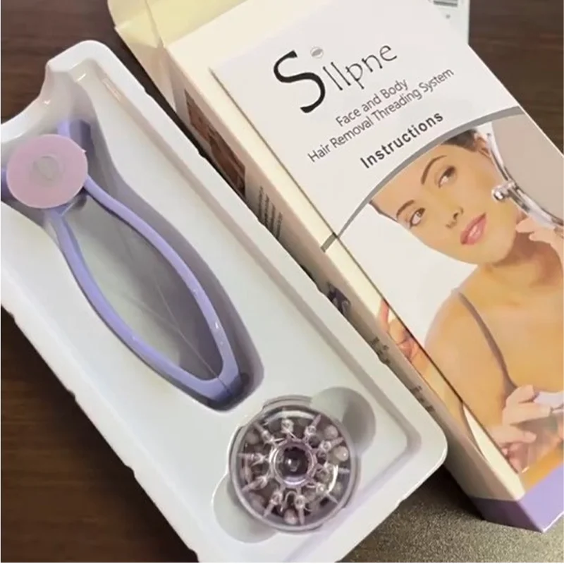 

Eliminador de pelo facial tirando de la cara manualmente eliminador de pelo manual sacador de pelo trenzado de la cara