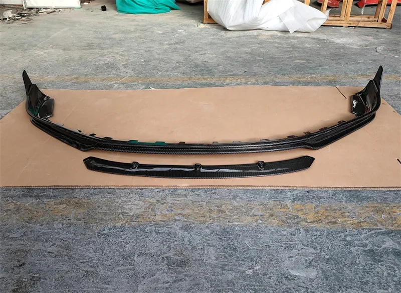 Front Bumper Lip Spoiler, High-Gloss Body Kit 3