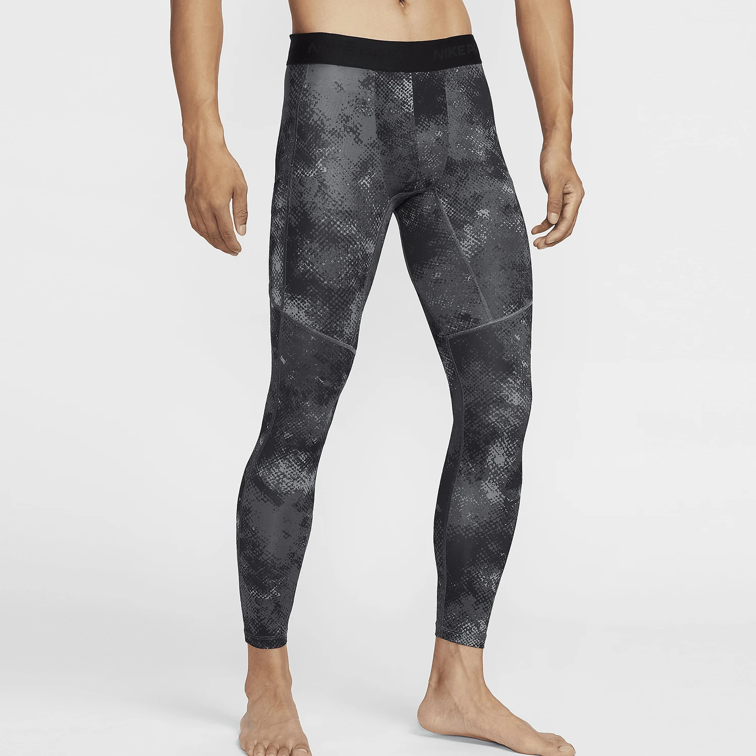 Nike genuine Pro Dri-FIT Men's Camo Compression Pants FZ0739-010
