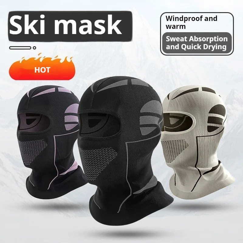 Thermal Windproof Balaclava Face Mask for Men Women, Unisex Ski Mask for Skiing Cycling Motorcycle, Cold-Proof Head Neck Cover