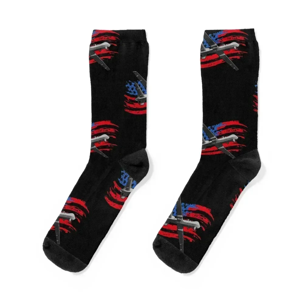

Predator / Reaper / Drone Socks Men's Heating sock cartoon short Designer Man Socks Women's