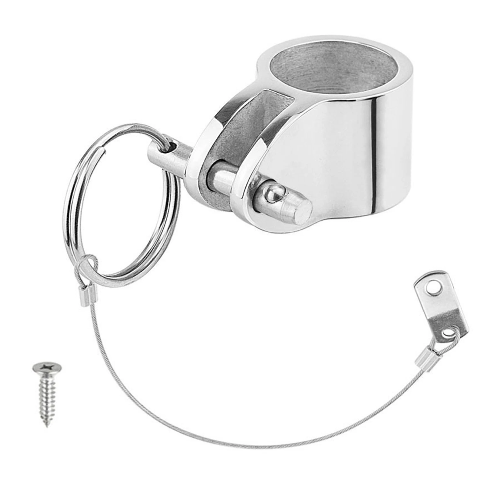 

Скользящий зажим из нержавеющей стали с быстроразъемным штифтом, 1 дюйм, 25 мм, навесной скользящий фитинг Bimini Top, оборудование для морской лодки