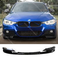 For BMW 3 Series F30 F31 M-Tech 330i 340i 318d 325d 330d 2012-2018 Front Bumper Splitter Spoiler Lip Diffuser Guard Body Kit