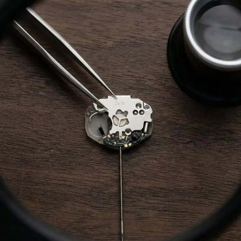 Watchmaking Quartz Z618 Movement Three Hands No Calendar Replacement Part for Wristwatch DIY Repair Tools