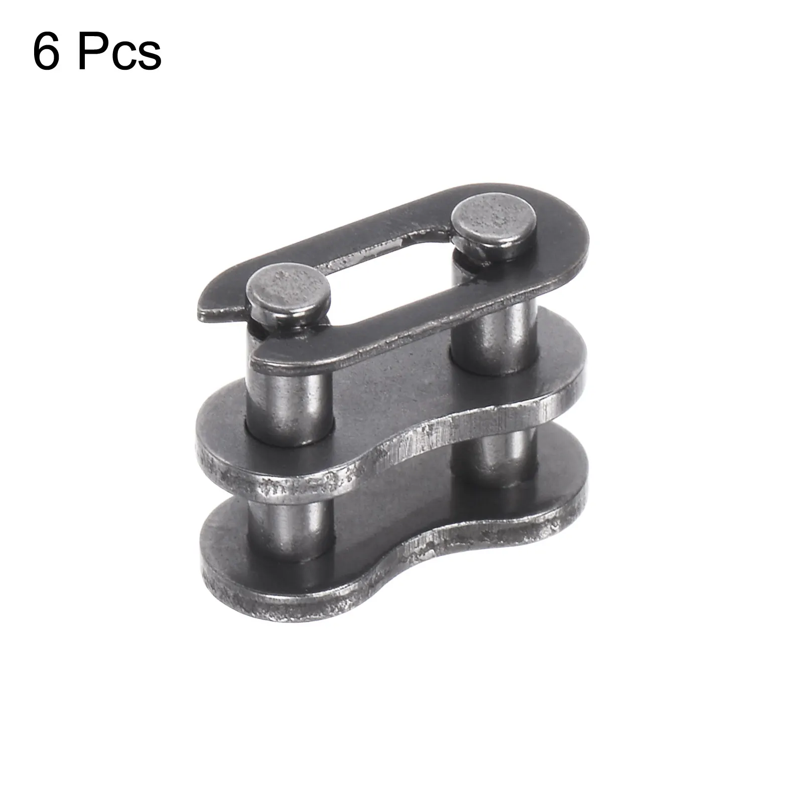 Rodillo de eslabones de conector de cadena de 6-16 piezas, acero al carbono para cadena