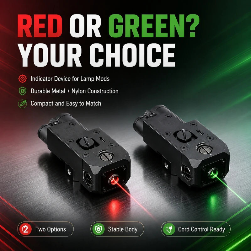Alloy Nylon Positioning Indicator Accessory Kit With Battery Box Compatible With M300 M600 Flashlight Remote Line