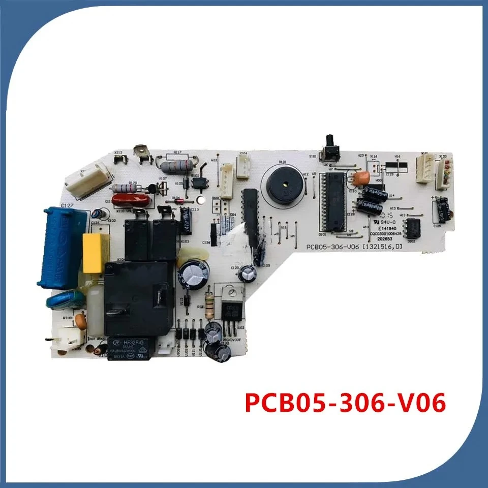 

good working for air conditioning motherboard board pcb05-298-v06 pcb05-298-v07 PCB05-306-V05 PCB05-306-V06 mainboard