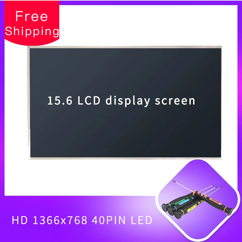 

Free shipping NT156WHM-N50 NT156WHM N50 For HP ProBook 4510s 4515s 4520s 4525s Laptop Lcd Screen 1366*768 40 Pins