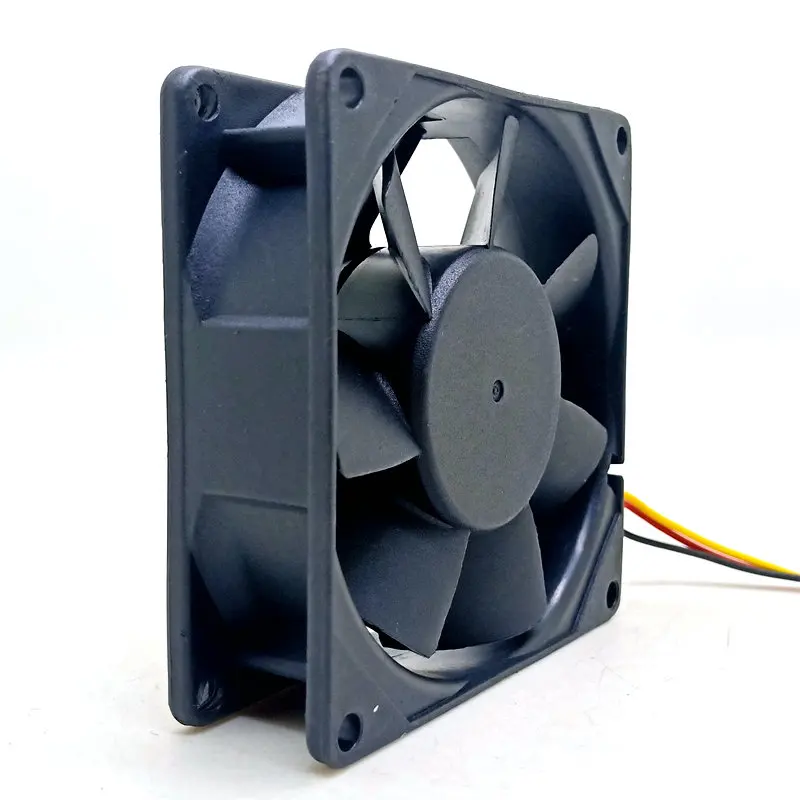 Original KD1208PTB2-6 DC12V 2.0W 80x80x25MM 8cm 3Lines Tachometer Signal Cooling fan