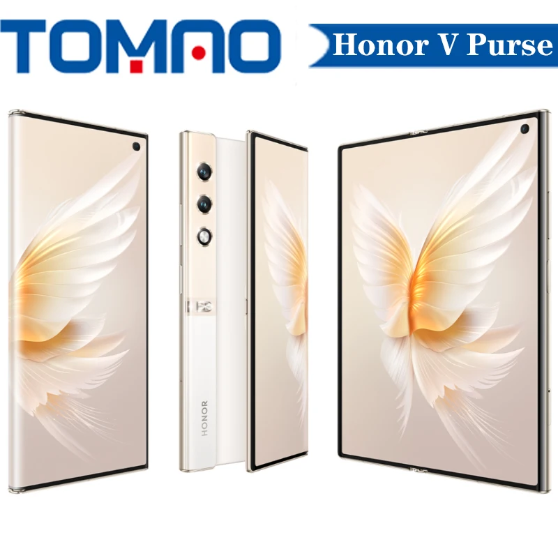 Original Official New Honor V Purse 5G Folded Screen Mobile Phone Snapdragon 778G Octa Core 7.71