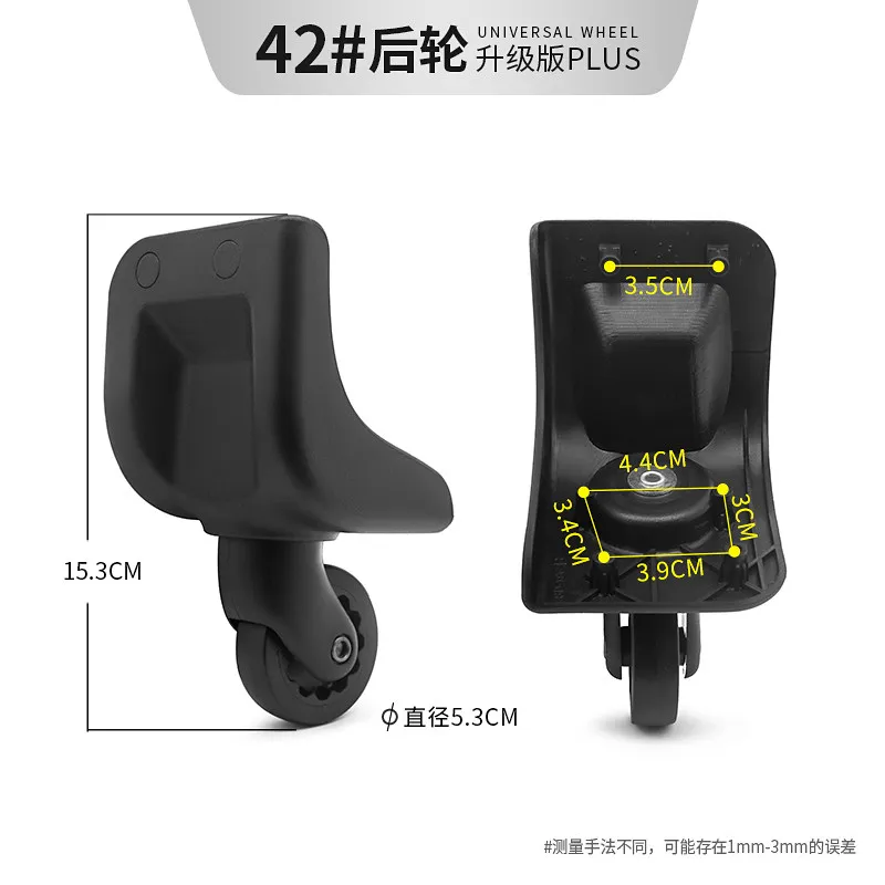 Luggage Replacement Wheels Fit for Diplomat Suitcase Rolling Casters Repair Accessories Travel Bag Repair Foot Wheels