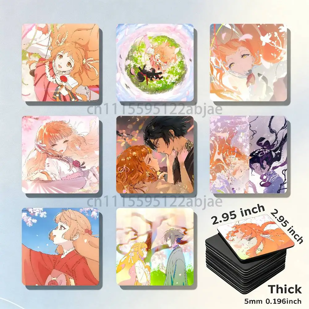 a-agents of the four seasons Kayo Hinagiku Magnet Refrigerator Fridge Sticker for Home Decor DIY Wall Decor