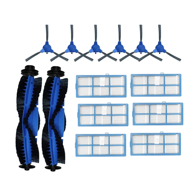 B98A-для Kyvol Cybovac D2 D3 D6 E20 E30 E31, запасные части, основная боковая щетка, HEPA-фильтр, накладка для швабры, сверхпрочные аксессуары B98A-для Kyvol Cybovac D2 D3 D6 E20 E30 E31, запасные части, основная боковая щетка, HEPA-фильтр, накладка для швабры, сверхпрочные аксессуары