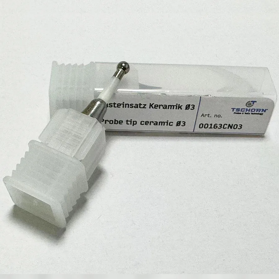 CNC 3D Edge Finder Probe TSCHORN Tungsten Steel Ceramic Probe Edge Finder Chuang En Measuring Needle 00163CN03/00163C006