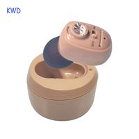 Rechargeable Hearing Aid CIC Hearing Aids High Power Digital Sound Amplifier Waterproof Earphone For Deafness Elderly audifonos