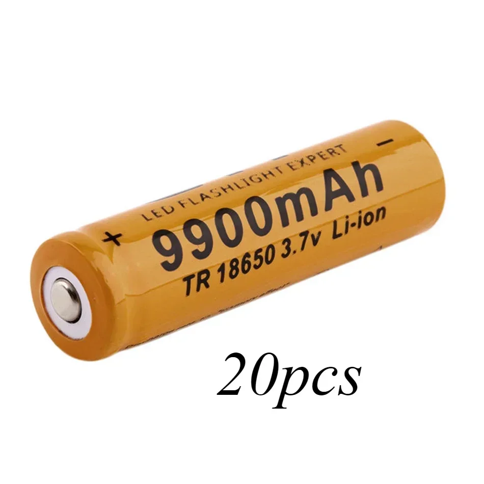 18650 Batterij Hoge Kwaliteit 9900 mAh 3.7 V 18650 Li-ion Batterijen Oplaadbare Batterij voor Zaklamp Zaklamp