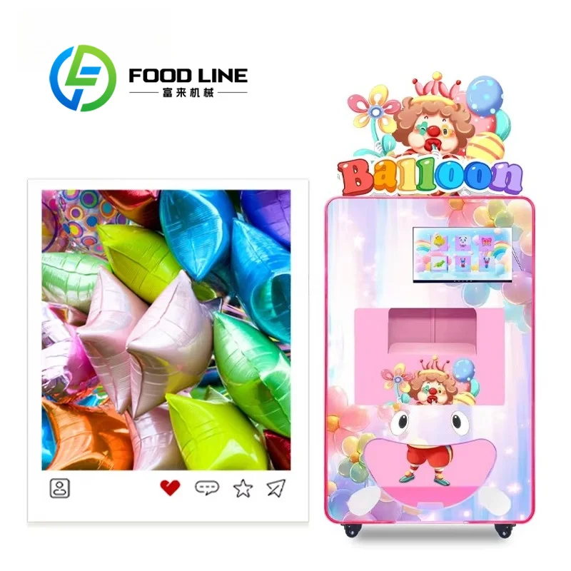 Carnival Balloon Vending Machine High Capacity Inner Box Supports Mass Balloon Supply During Peak Holiday Tourist Passenger Flow