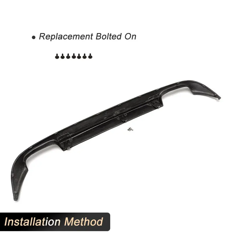 Car Rear Bumper Diffuser Lip Spoiler for Mercedes Benz E-Class W212 Standard Bumper 2010-2013 Rear Diffuser Lip Spoiler Body Kit