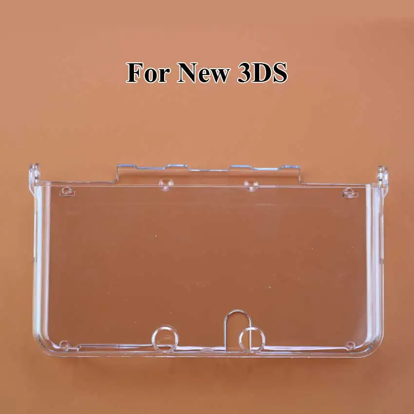 JCD พลาสติกคริสตัลกรณีเปลือกหอยสำหรับ NDS Lite NDSL NDSi 3DS ใหม่ LL XL Host Protector สำหรับ new 3DSLL 3DSXL เกม