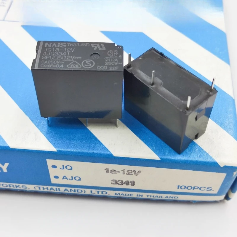 

（Brand-new）1pcs/lot 100% original genuine relay:JQ1A-12V 12VDC 4pins 5A JQ1P-12V-F