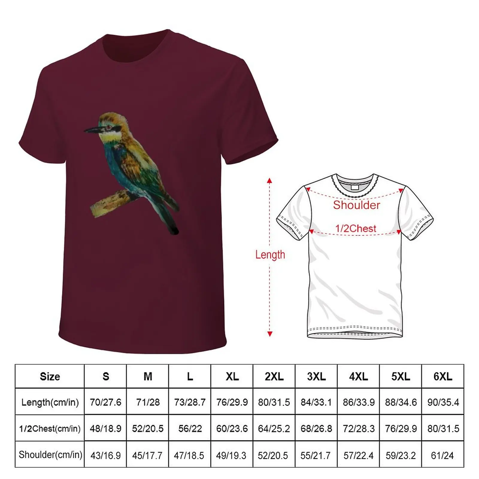 Bee-eater T-Shirt boys animal print sweat mens clothes