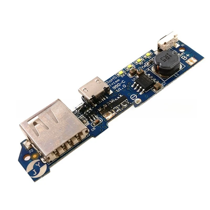 Ultra-thin Power Bank Charging Boost Module DIY Lithium Battery PCB Mainboard