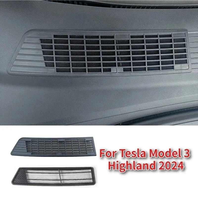 

Защитная сетка для воздухозаборника Tesla Model 3 Highland 2025: Защита от насекомых, аксессуары для передней решетки кондиционера