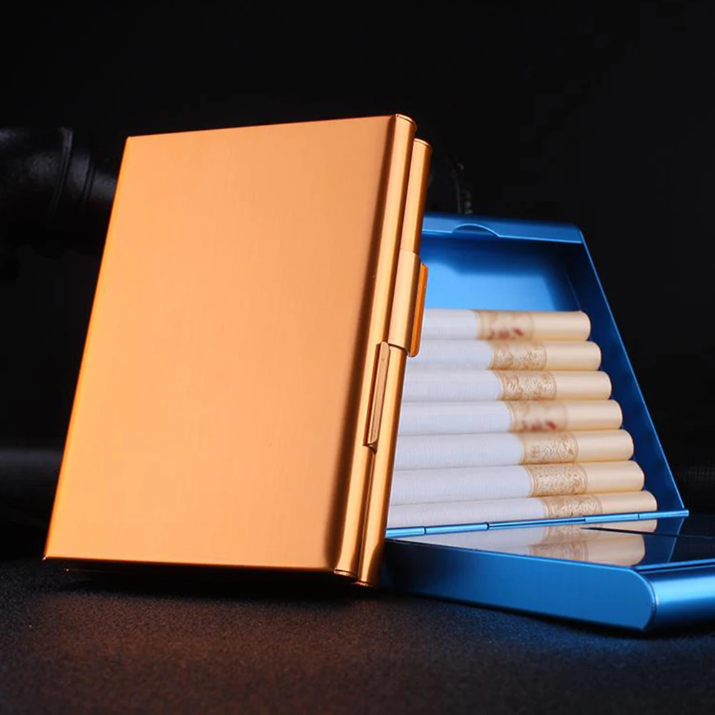 

Cigarette Case Lightweight Protective Cover Ultra Thin Delicate Quality Material Up Closure