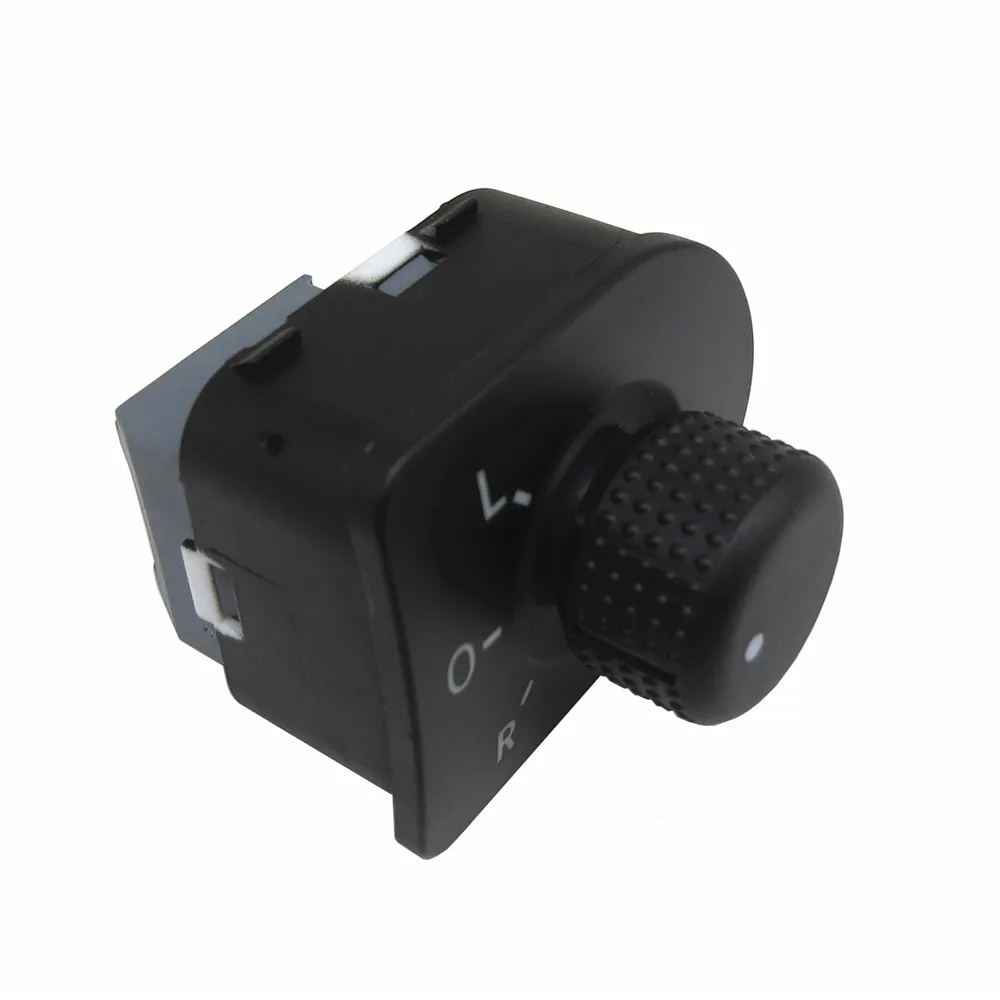 مفتاح مرآة خارجي مقبض مرآة جانبية 1J1959565A لفولكس واجن جديد بيتل جيتا بورا Mk4 جولف IV كابريوليه GTi/ R32 أسود