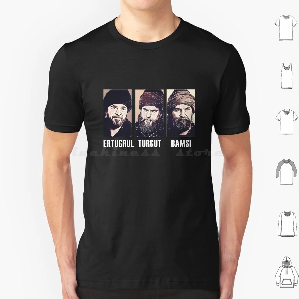 Ertugrul-Turgut-Bamsi T Shirt Men Women Kids 6xl Dirilis Ertugrul Osman Kurulus The Revival Turkish Turkey Famous Medieval