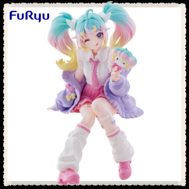 100％正規品、フリュウ・クジ、初音ミク、ヌードルストッパー、フィギュア、非スケール、ピアプロ、アニメスタチュー、13cm、atbc、pvc＆abs製、コレクションモデル。