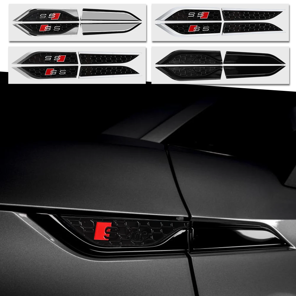 �y�Z�[�����z2 �� 3D ABS �J�[�X�^�C�����O�t�F���_�[�T�C�h�E�C���O�G���u���������X�e�b�J�[�ԑ̃f�J�[���A�N�Z�T���[�A�E�f�B SLINE S5 RS5 ABT �o�b�W