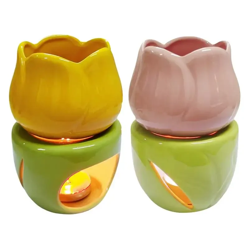 

Wax Melt Essentiall Oil Burner Tea Light Candle Holder Ceramic Wax Warmer Decoration Aromatic Essentiall Oil Burner Oil Warmer