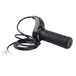 1 Pc 24V 36V 48V 3 Wire Twist Throttle Grip For Electirc Scooter Bike For 7/8 Inch Handlebars