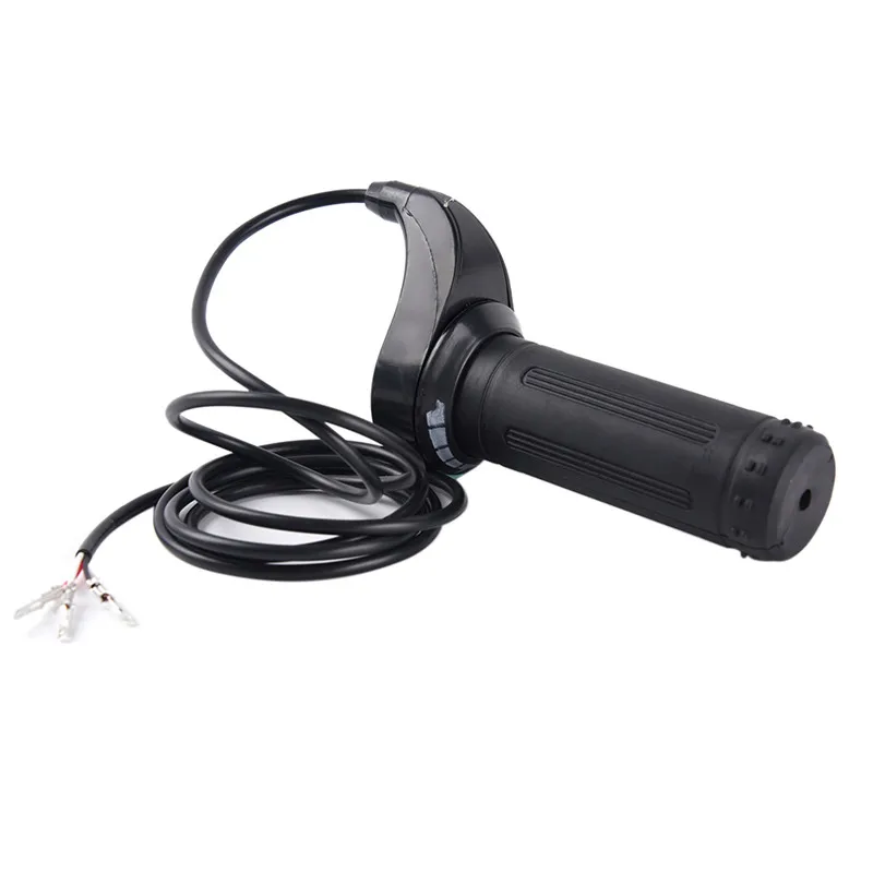 1 Pc 24V 36V 48V 3 Wire Twist Throttle Grip For Electirc Scooter Bike For 7/8 Inch Handlebars