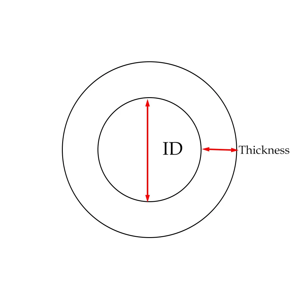 Gratis Ongkir PVC สายยางหลอดพลาสติก ID2MM/ID3mm/4มม./5มม.ท่อ5เมตรท่อพลาสติก xinOzone