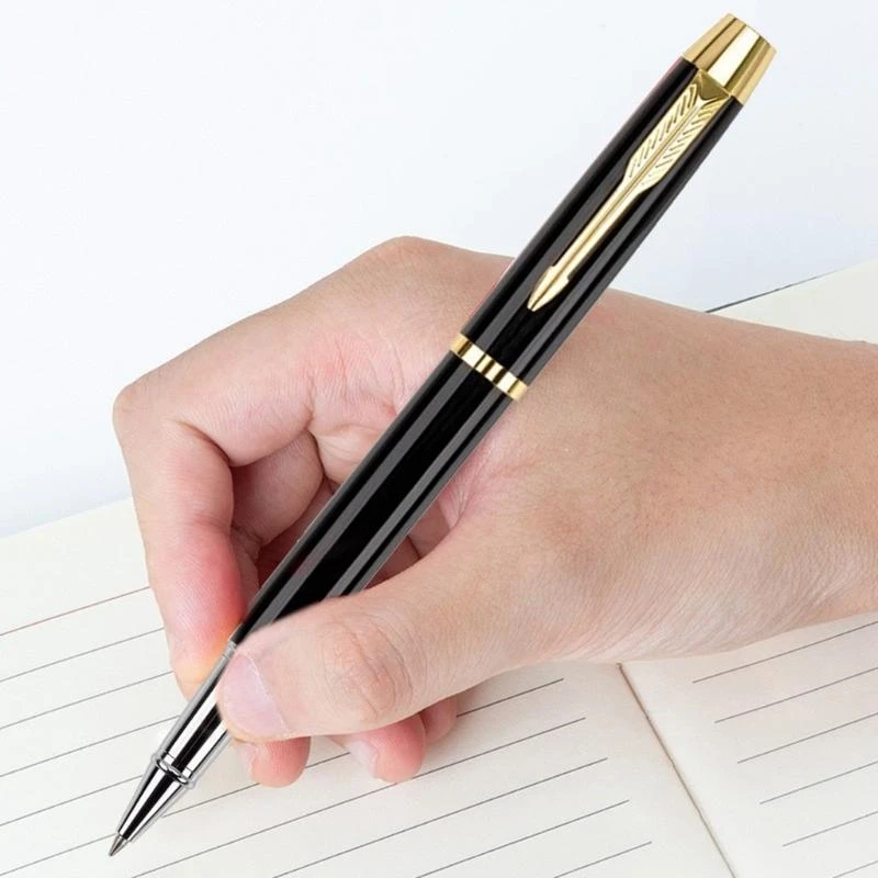 090F Офис подписывает перепивку металлической гель -перо бизнес -бизнес -подпись перо