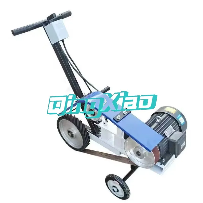 Handheld Belt Sander For Steel Weld Seam Polishing Metal Plate Rust Removal And Surface Finishing Heavy Duty Industrial Grade