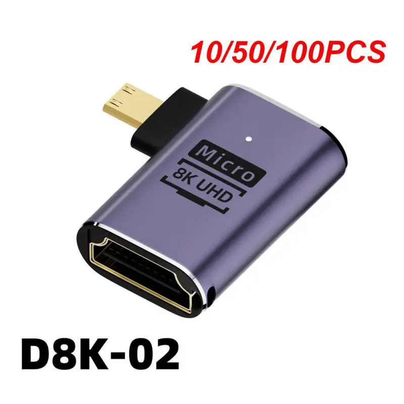 10/50/100PCS 8k Adapter Universal Compatibility Easy To Use Smooth Next Generation Reliable State Of The Art Plug And Play